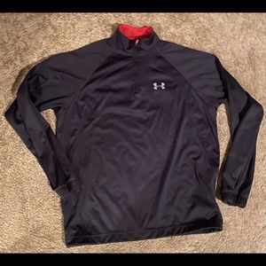 Under Armor wind stopper-zip down pullover